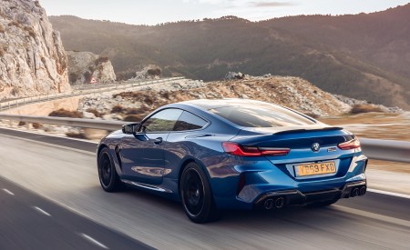 2020 BMW M8 Competition Coupe (UK-Spec) Rear Three-Quarter Wallpapers 450x275 (10)