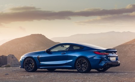 2020 BMW M8 Competition Coupe (UK-Spec) Rear Three-Quarter Wallpapers 450x275 (22)