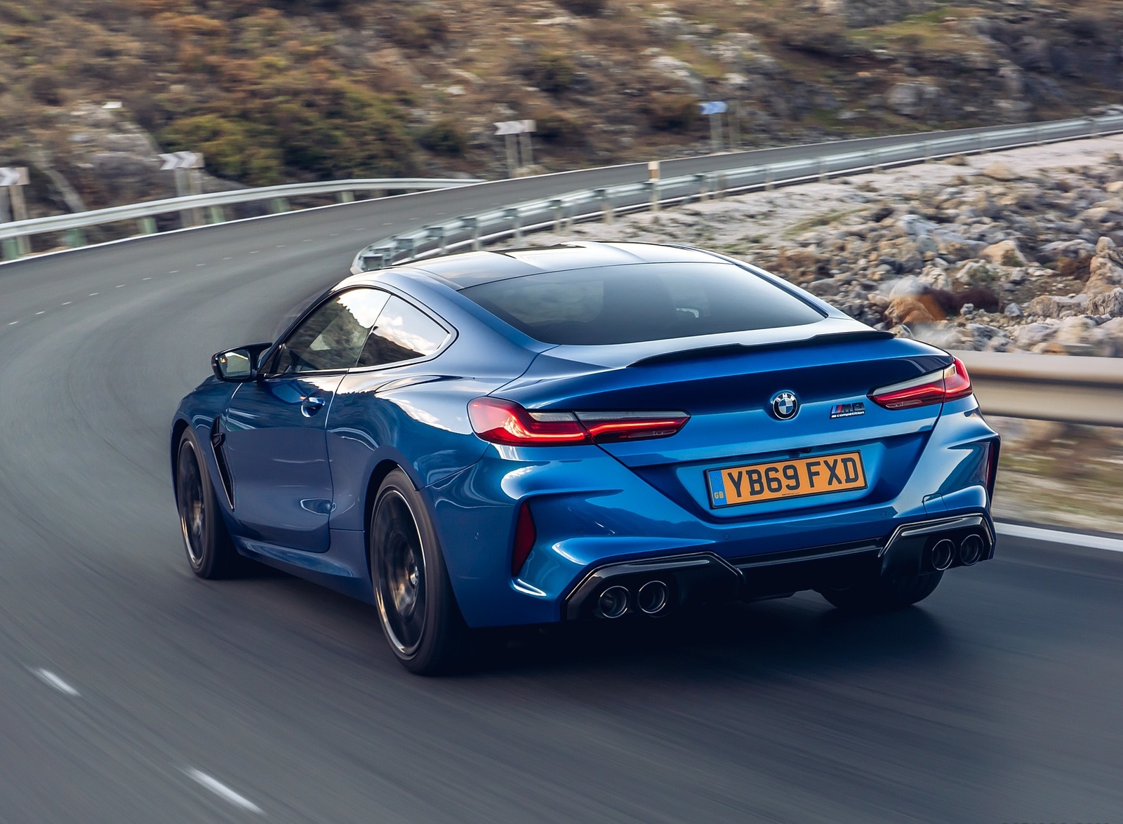 2020 BMW M8 Competition Coupe (UK-Spec) Rear Three-Quarter Wallpapers #11 of 35