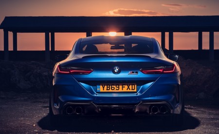 2020 BMW M8 Competition Coupe (UK-Spec) Rear Wallpapers 450x275 (25)