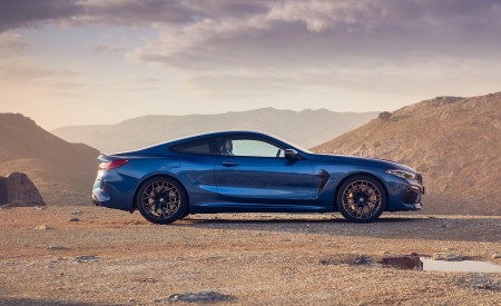 2020 BMW M8 Competition Coupe (UK-Spec) Side Wallpapers 450x275 (23)