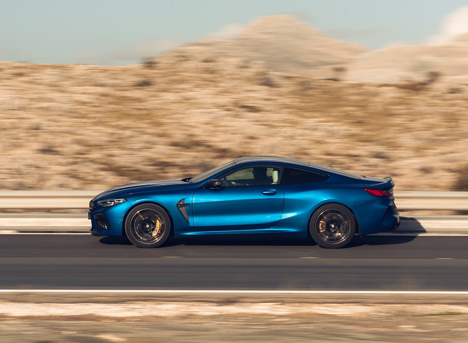 2020 BMW M8 Competition Coupe (UK-Spec) Side Wallpapers #19 of 35