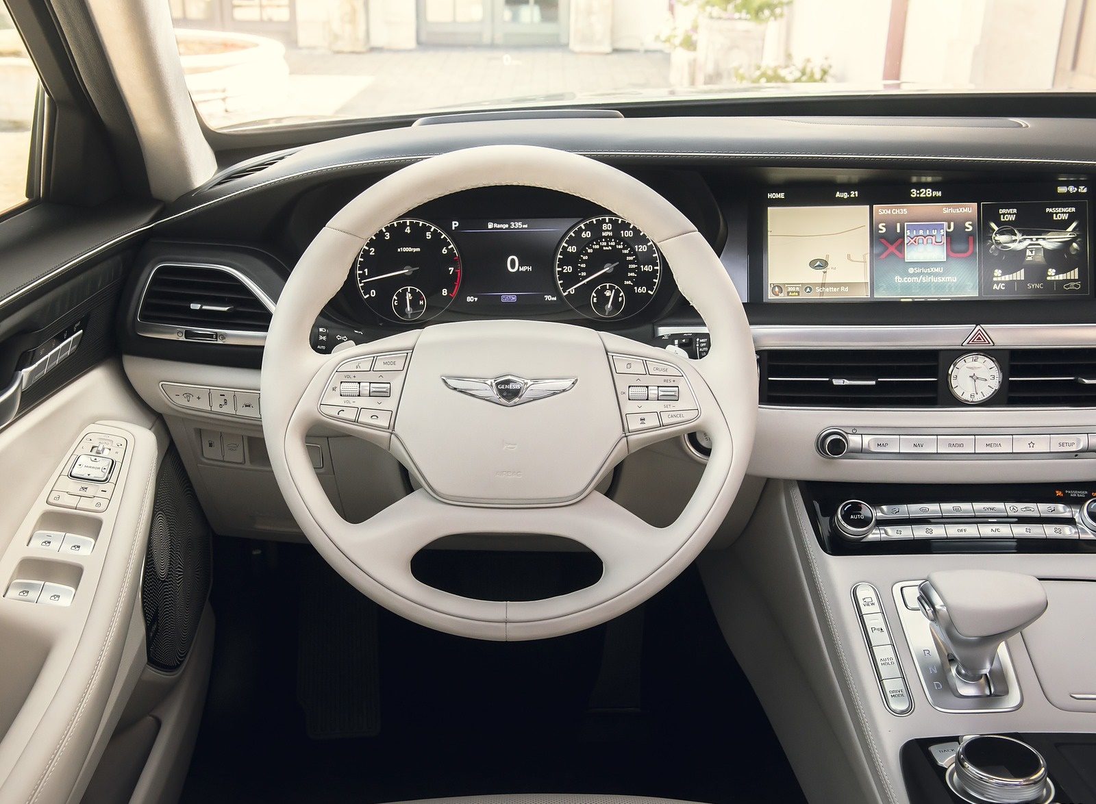 2020 Genesis G90 Interior Steering Wheel Wallpapers #16 of 39