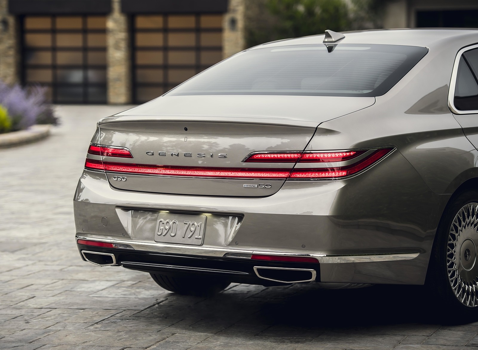 2020 Genesis G90 Tail Light Wallpapers #14 of 39
