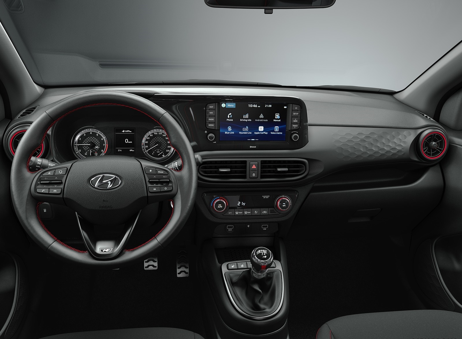 2020 Hyundai i10 N Line Interior Cockpit Wallpapers (3)