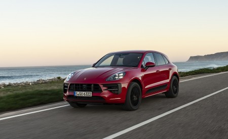 2020 Porsche Macan GTS (Color: Carmine Red) Front Three-Quarter Wallpapers 450x275 (2)
