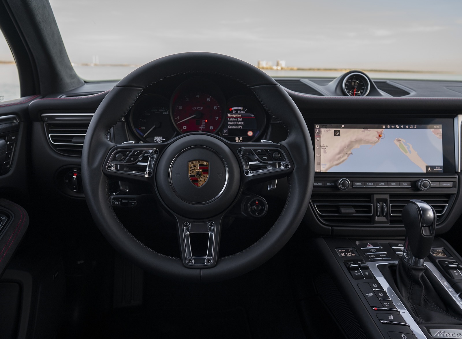 2020 Porsche Macan GTS (Color: Carmine Red) Interior Cockpit Wallpapers #55 of 249