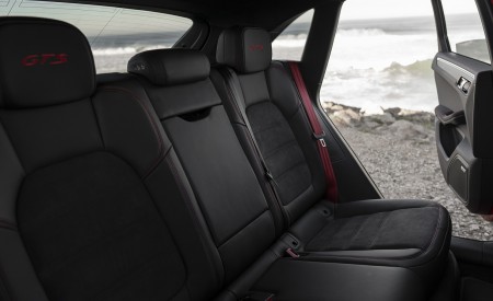 2020 Porsche Macan GTS (Color: Carmine Red) Interior Rear Seats Wallpapers 450x275 (47)