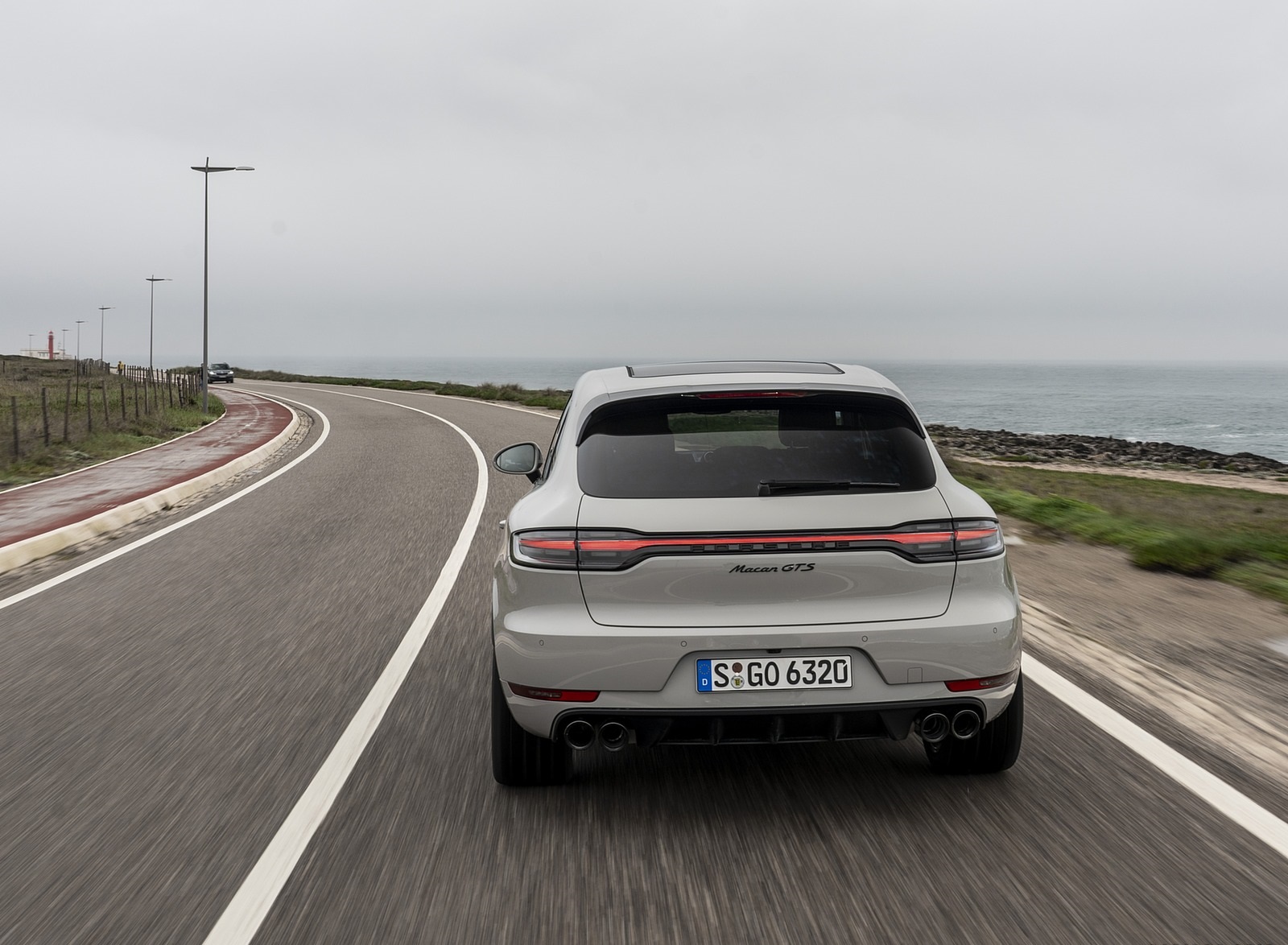 2020 Porsche Macan GTS (Color: Crayon) Rear Wallpapers #68 of 249