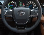 2020 Toyota Highlander Platinum Hybrid AWD (Color: Ruby Flare Pearl) Interior Steering Wheel Wallpapers 150x120 (35)