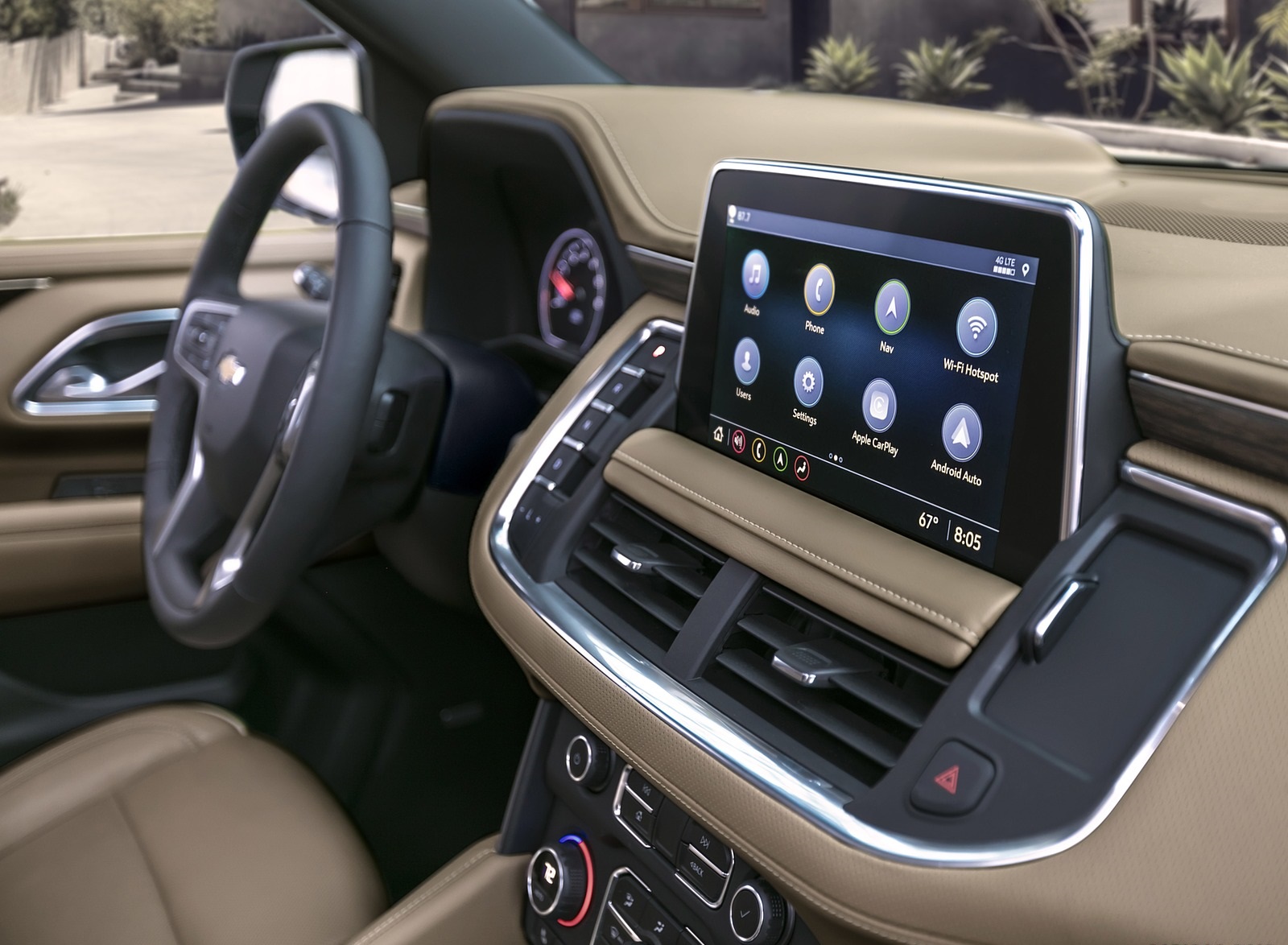 2021 Chevrolet Suburban Central Console Wallpapers #15 of 32