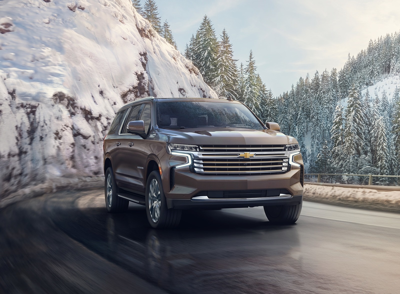 2021 Chevrolet Suburban Front Wallpapers (1)