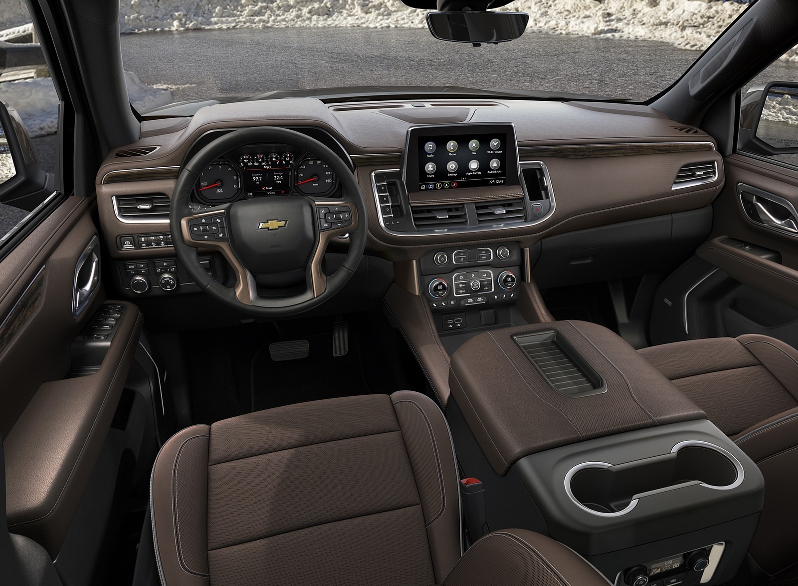 2021 Chevrolet Suburban Interior Cockpit Wallpapers #20 of 32