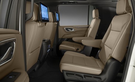 2021 Chevrolet Suburban Interior Rear Seats Wallpapers 450x275 (28)