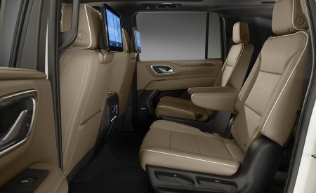 2021 Chevrolet Suburban Interior Rear Seats Wallpapers 450x275 (26)