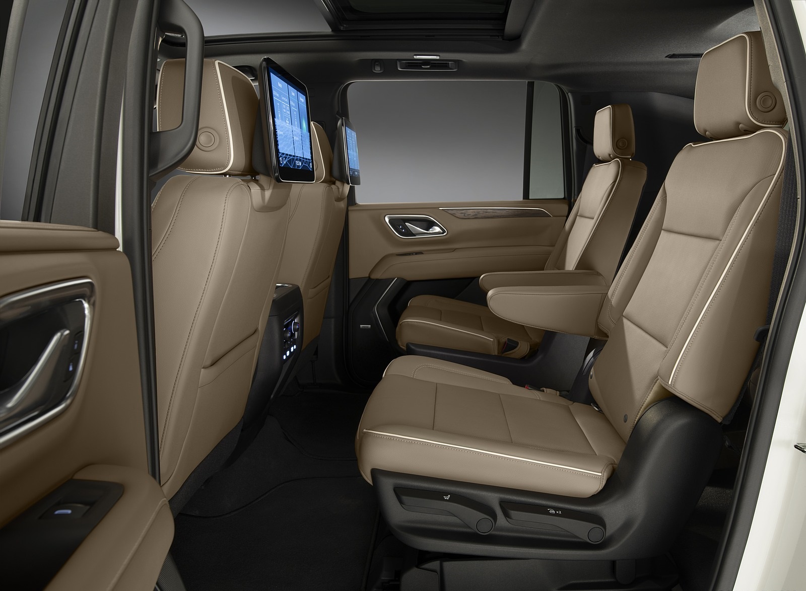 2021 Chevrolet Suburban Interior Rear Seats Wallpapers #26 of 32