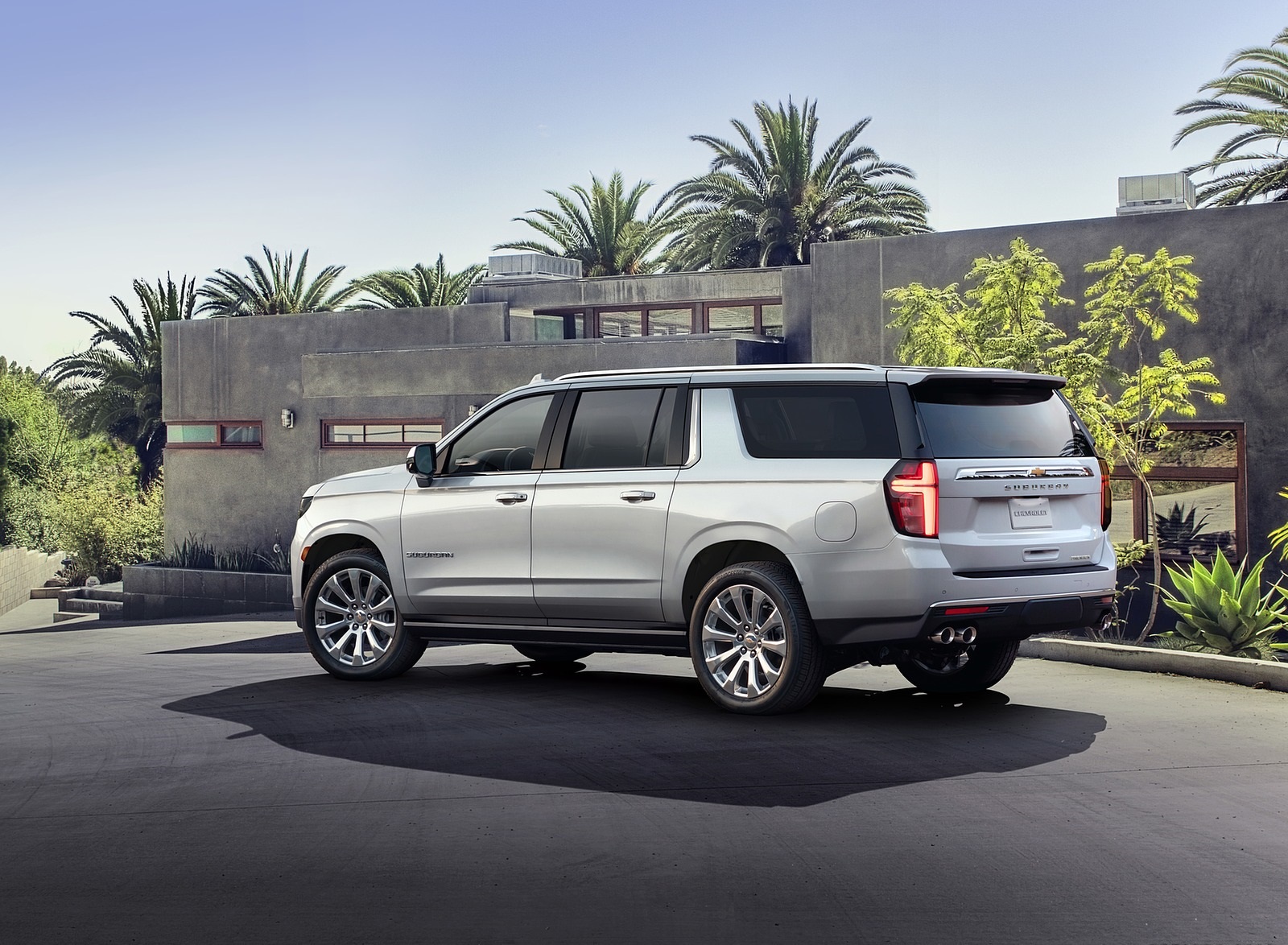 2021 Chevrolet Suburban Rear Three-Quarter Wallpapers (9)