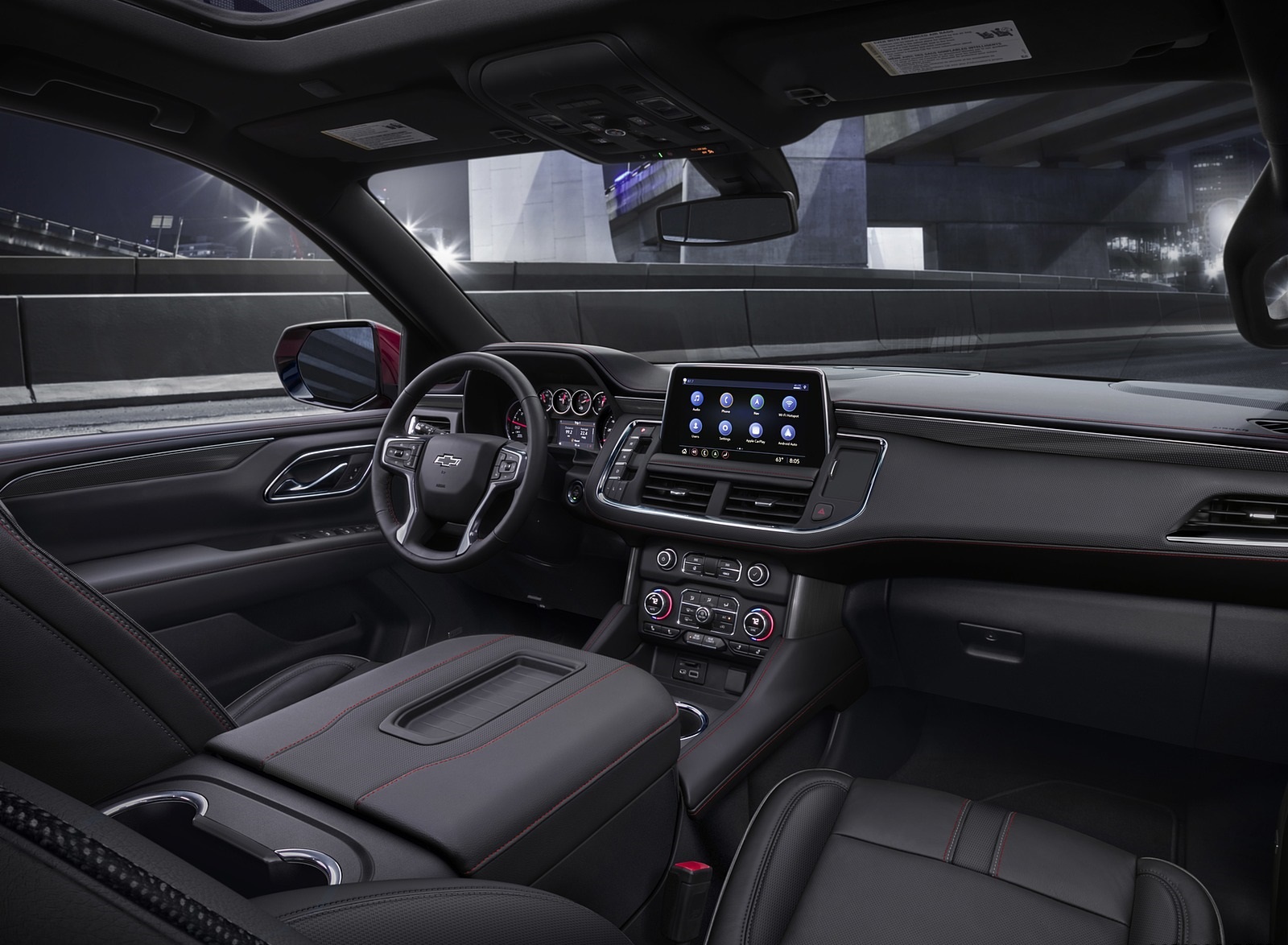 2021 Chevrolet Tahoe RST Interior Wallpapers #15 of 24