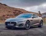 2021 Jaguar F-TYPE Coupe R-Dynamic P450 AWD (Color: Eiger Grey) Front Three-Quarter Wallpapers 150x120