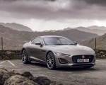 2021 Jaguar F-TYPE Coupe R-Dynamic P450 AWD (Color: Eiger Grey) Front Three-Quarter Wallpapers 150x120