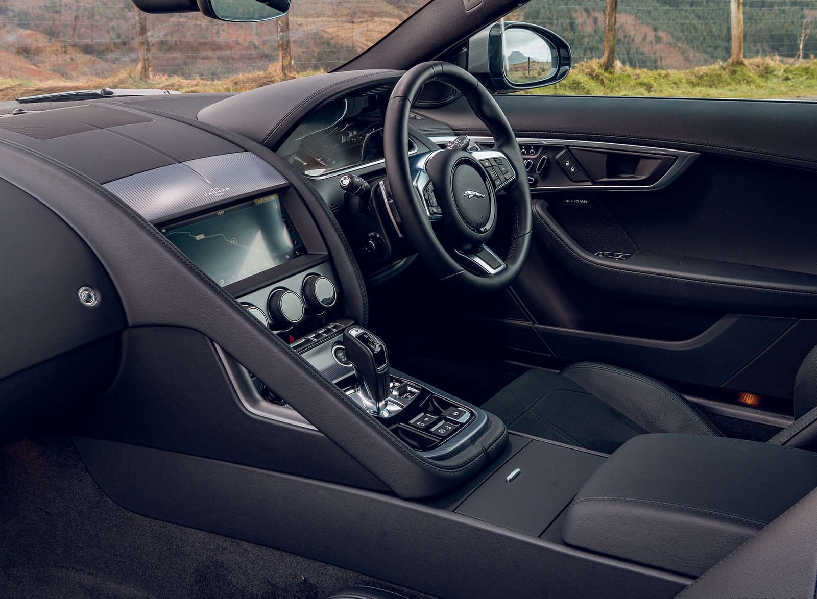2021 Jaguar F Type Coupe R Dynamic P450 Awd Color Eiger Grey Interior Wallpapers 87 Newcarcars