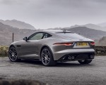 2021 Jaguar F-TYPE Coupe R-Dynamic P450 AWD (Color: Eiger Grey) Rear Three-Quarter Wallpapers 150x120