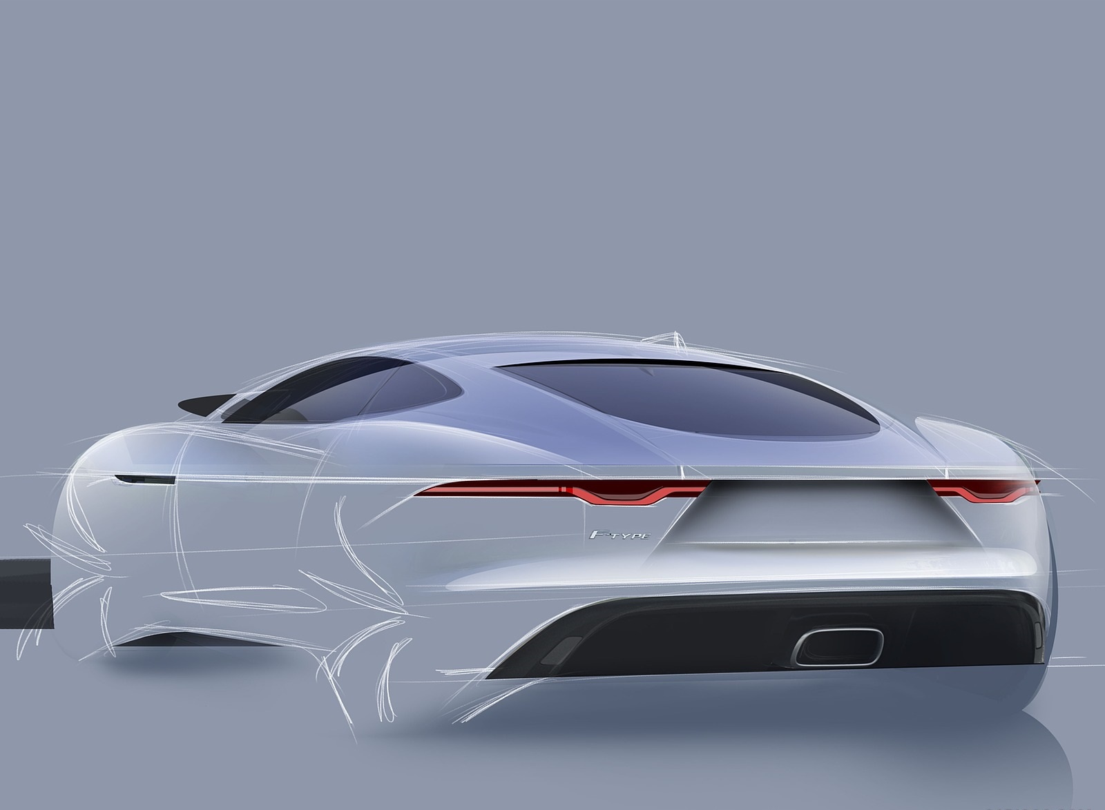 2021 Jaguar F-TYPE Design Sketch Wallpapers #140 of 143