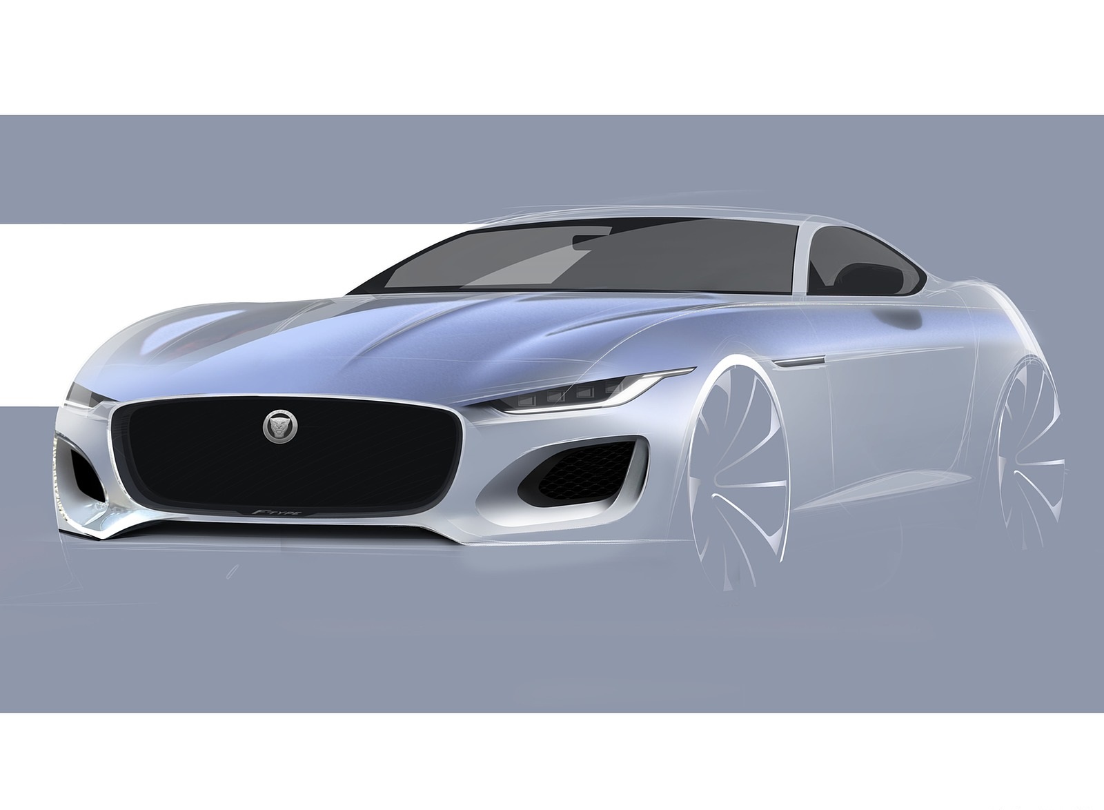 2021 Jaguar F-TYPE Design Sketch Wallpapers #139 of 143
