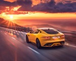 2021 Jaguar F-TYPE R Coupe AWD (Color: Sorrento Yellow) Rear Three-Quarter Wallpapers 150x120