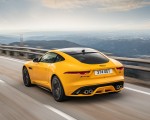 2021 Jaguar F-TYPE R Coupe AWD (Color: Sorrento Yellow) Rear Three-Quarter Wallpapers 150x120