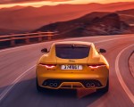 2021 Jaguar F-TYPE R Coupe AWD (Color: Sorrento Yellow) Rear Wallpapers 150x120