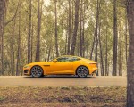 2021 Jaguar F-TYPE R Coupe AWD (Color: Sorrento Yellow) Side Wallpapers 150x120