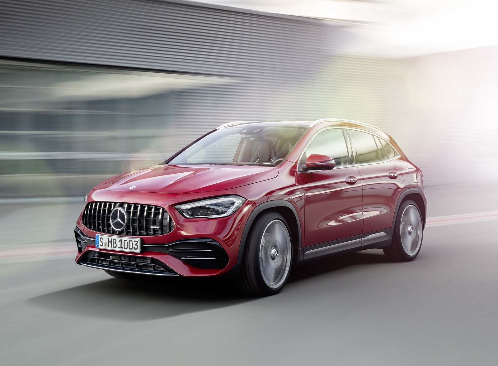 2021 Mercedes-AMG GLA 35 4MATIC Front Three-Quarter Wallpapers (1). Download Wallpaper