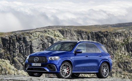2021 Mercedes-AMG GLE 63 S 4MATIC Front Three-Quarter Wallpapers 450x275 (170)