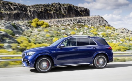 2021 Mercedes-AMG GLE 63 S 4MATIC Side Wallpapers 450x275 (169)