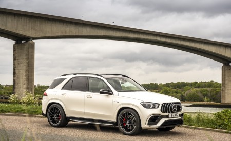 2021 Mercedes-AMG GLE 63 S 4MATIC (UK-Spec) Front Three-Quarter Wallpapers 450x275 (39)