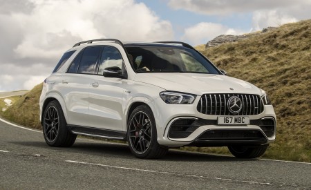 2021 Mercedes-AMG GLE 63 S 4MATIC (UK-Spec) Front Three-Quarter Wallpapers 450x275 (12)