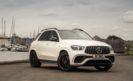 2021 Mercedes-AMG GLE 63 S 4MATIC (UK-Spec) Front Three-Quarter Wallpapers 450x275 (41)