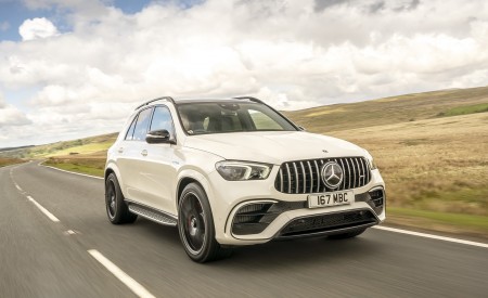 2021 Mercedes-AMG GLE 63 S 4MATIC (UK-Spec) Front Three-Quarter Wallpapers 450x275 (19)