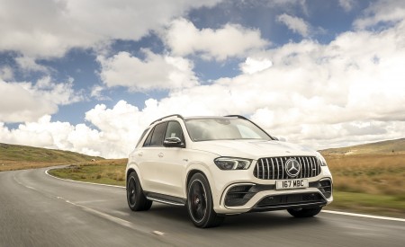2021 Mercedes-AMG GLE 63 S 4MATIC (UK-Spec) Front Three-Quarter Wallpapers 450x275 (26)