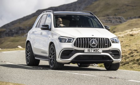 2021 Mercedes-AMG GLE 63 S 4MATIC (UK-Spec) Front Three-Quarter Wallpapers 450x275 (1)