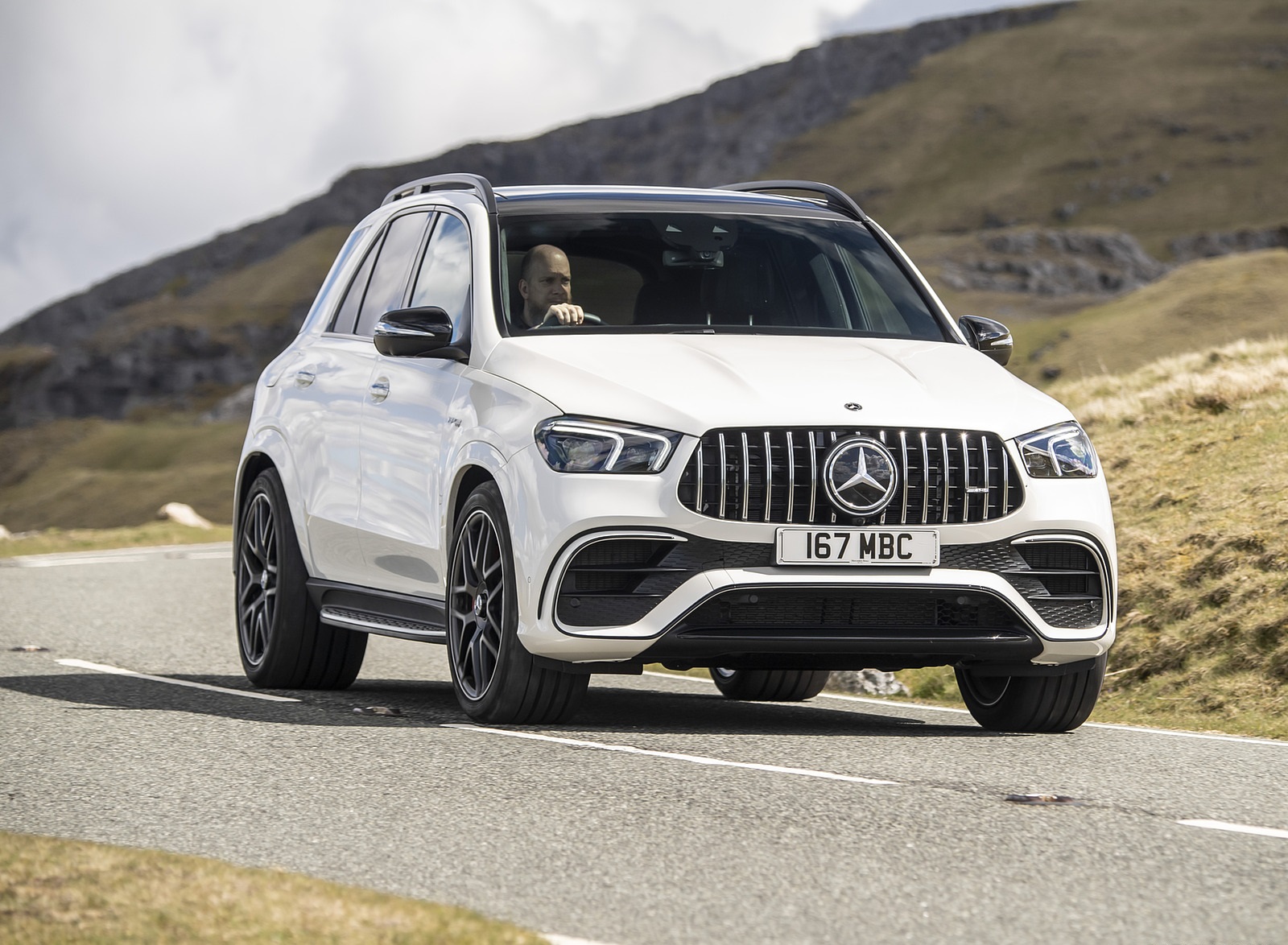 2021 Mercedes-AMG GLE 63 S 4MATIC (UK-Spec) Front Three-Quarter Wallpapers (1)