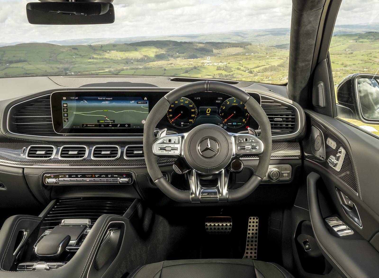 2021 Mercedes-AMG GLE 63 S 4MATIC (UK-Spec) Interior Cockpit Wallpapers #67 of 187