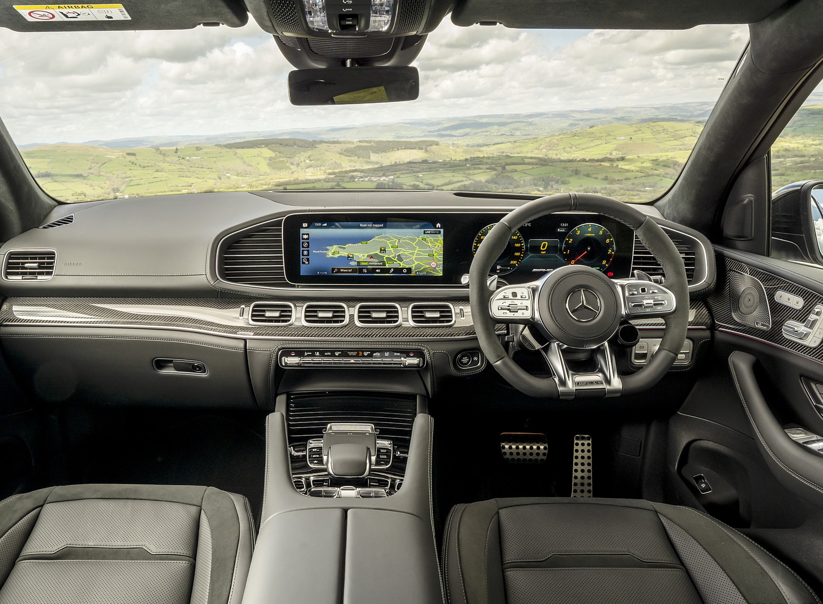 2021 Mercedes-AMG GLE 63 S 4MATIC (UK-Spec) Interior Cockpit Wallpapers #69 of 187