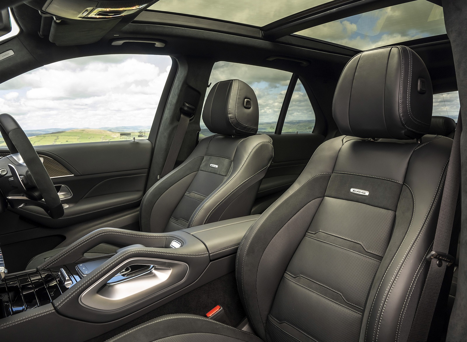 2021 Mercedes-AMG GLE 63 S 4MATIC (UK-Spec) Interior Front Seats Wallpapers #81 of 187