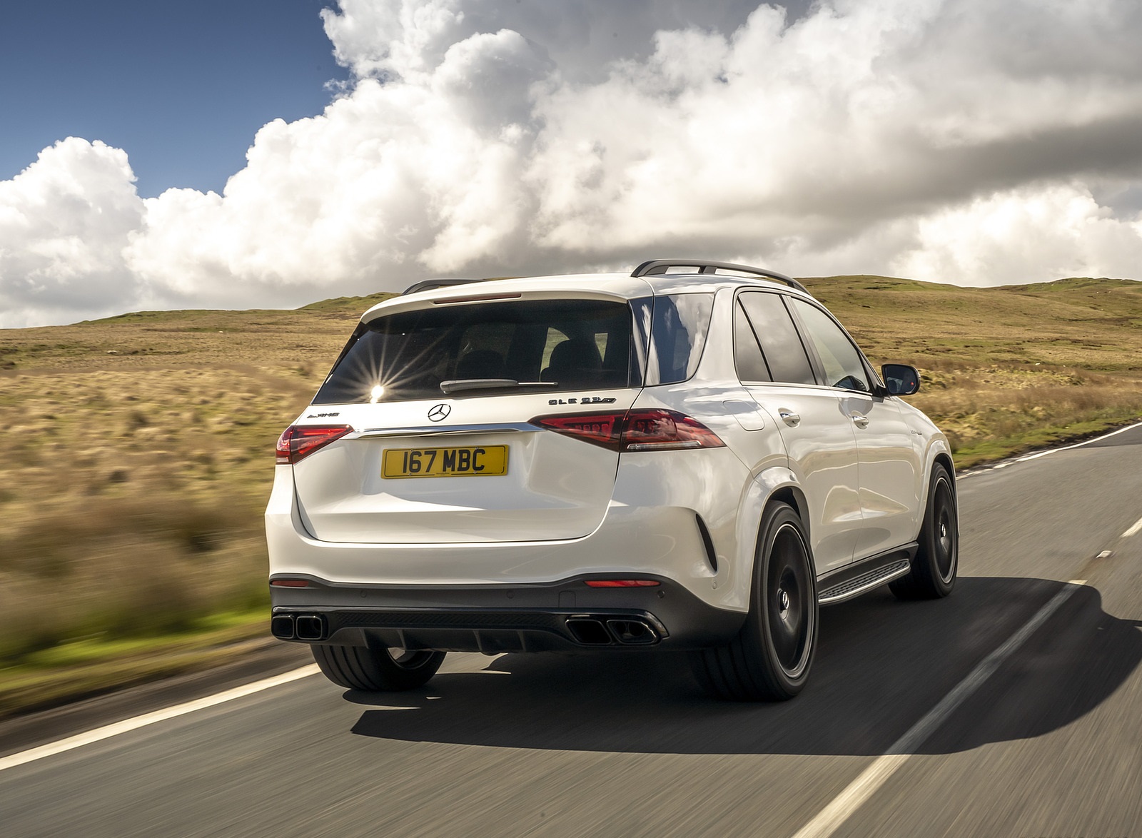 2021 Mercedes-AMG GLE 63 S 4MATIC (UK-Spec) Rear Wallpapers #31 of 187