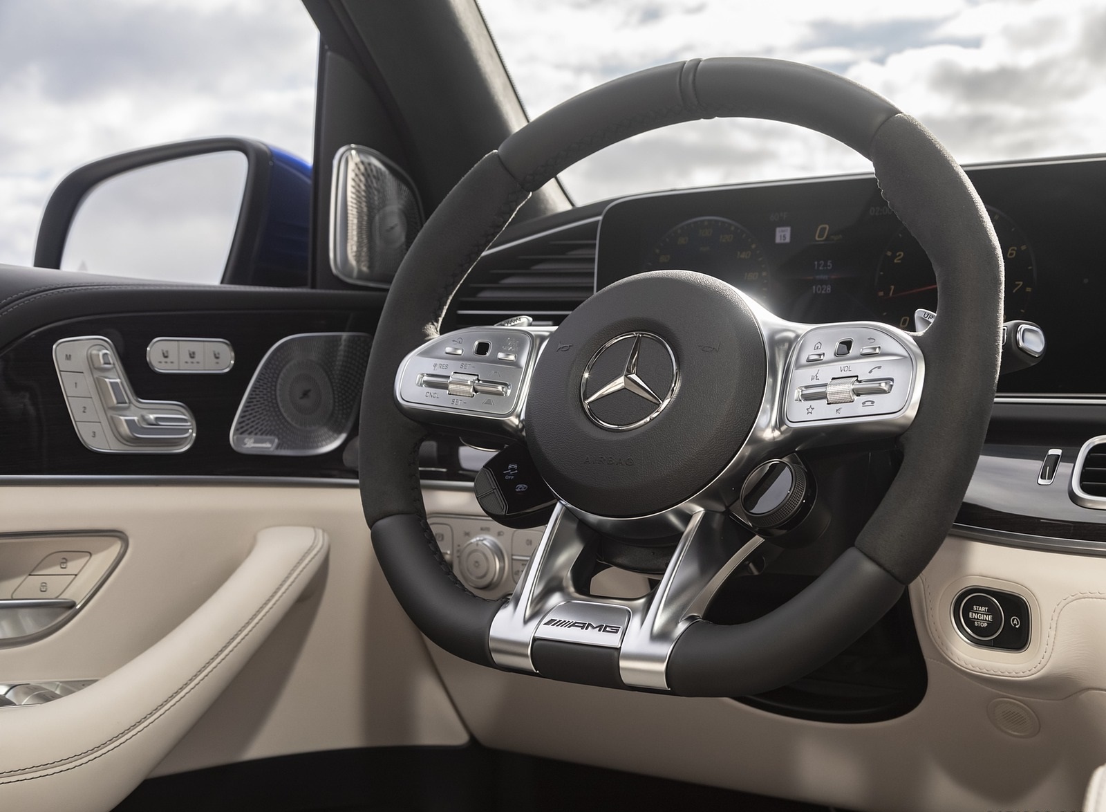 2021 Mercedes-AMG GLE 63 S (US-Spec) Interior Steering Wheel Wallpapers #144 of 187