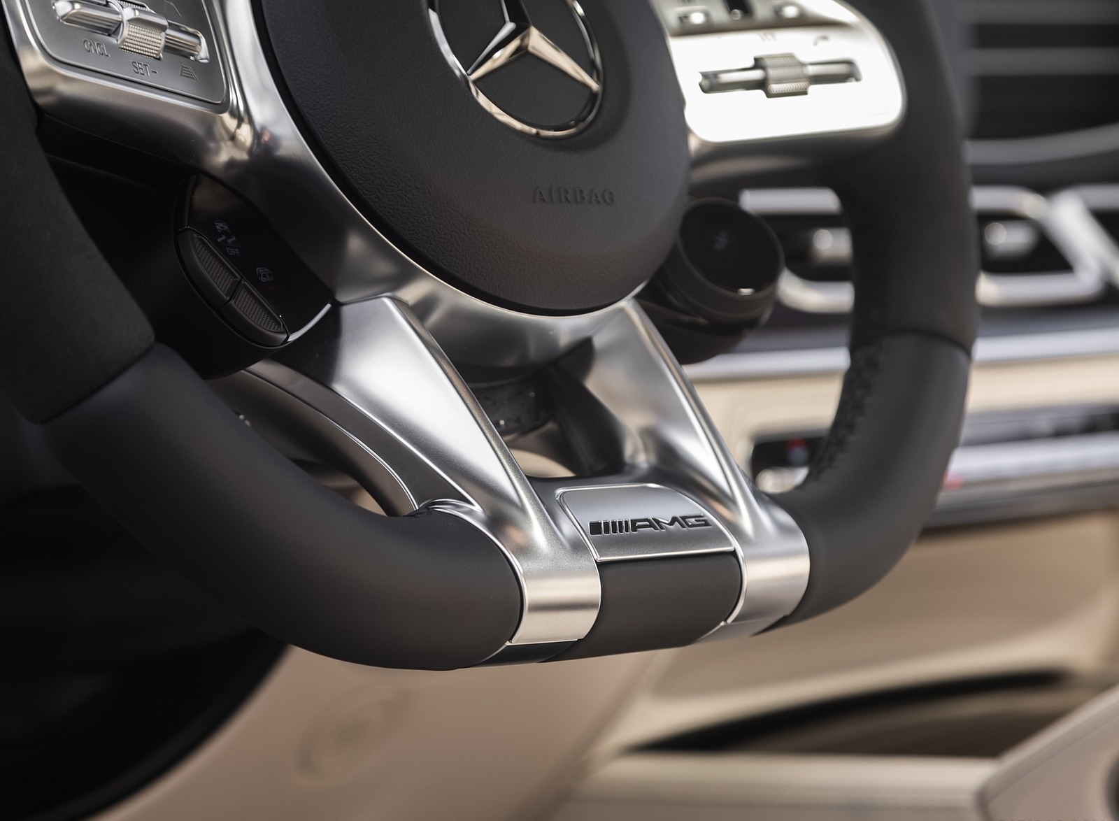 2021 Mercedes-AMG GLE 63 S (US-Spec) Interior Steering Wheel Wallpapers #143 of 187