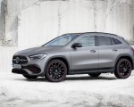 2021 Mercedes-Benz GLA Edition1 AMG Line (Color: Mountain Grey MAGNO) Front Three-Quarter Wallpapers 150x120