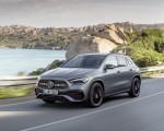 2021 Mercedes-Benz GLA Edition1 AMG Line (Color: Mountain Grey MAGNO) Front Three-Quarter Wallpapers 150x120